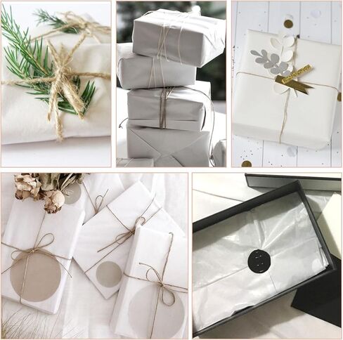 36x24 Inches Wet Strength Tissue Paper for Art, 100 White Tissue Paper Sheets Tear Resistant Packing Sheet for Crafts, Wrapping, Collage Model Making in Saudi Arabia