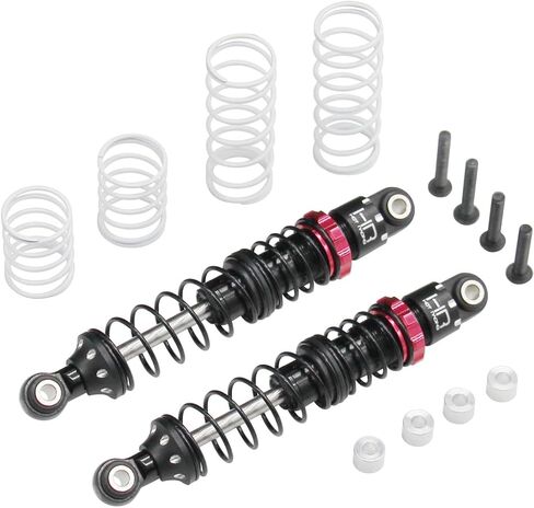 Hot Racing TD80V02 Scale Look Double spring Pro Shock 80mm in Saudi Arabia