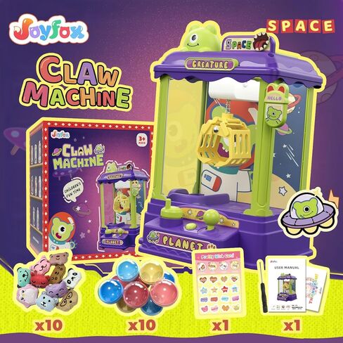 Mini Claw Machine للأطفال ، ألعاب آلات البيع التي تحمل عنوان الوحش لمدة 3-8 سنوات ، وآلات مخلب مع لعبة أفخم وكبسولة للأولاد ، هدايا عيد ميلاد رائعة للأطفال الذين تتراوح أعمارهم بين 3+ ، مثالية للحفلات والعطلات in Kuwait