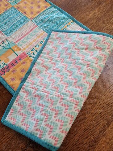 Hot Sun Quilted Table Runner - approximately 14" x 36.5" in Saudi Arabia