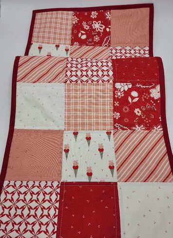Mother's Day Quilted Table Runner Spring Table Runner Summer Table Runner Valentine's Day Table Runner Table Topper Coffee Table Kitchen Table Napkins Pot Holders Placemats Easter Table Runner in Saudi Arabia