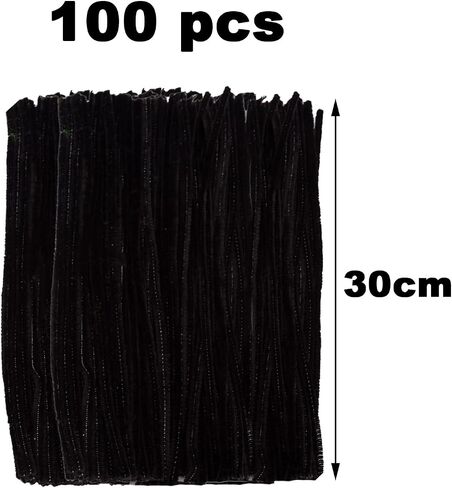 100 PCS CHENILLE SCET for Parchs ، Craft Pipe Cleaners S ، Click Pipe Cleaners ، Arts Crafts for DIY ، Decoratio Decoratio ، Craft Projects Creative (Green) in Saudi Arabia