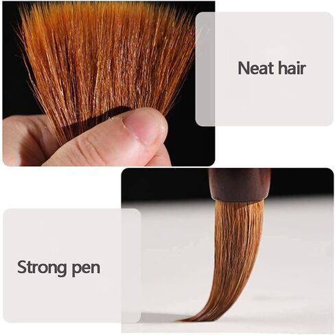 Calligraphy Brush, Chinese Calligraphy Brush,Brush pens,Calligraphy Watercolor Drawing Brush Writing Brush(Mixed Hair) in Kuwait