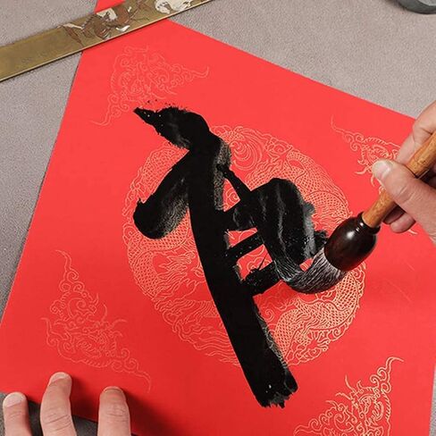 Calligraphy Brush, Chinese Calligraphy Brush,Brush pens,Calligraphy Watercolor Drawing Brush Writing Brush(Mixed Hair) in Kuwait