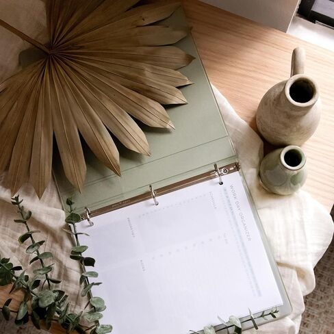 Samsill المستندة إلى مصنع D-Ring D-Ring ، مصنوع في الولايات المتحدة الأمريكية ، View Binder ، صديق للبيئة ، معتمد من وزارة الزراعة الأمريكية ، Single ، Sage in Kuwait