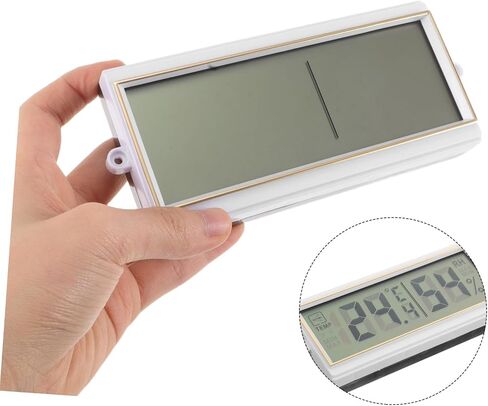 POPETPOP Digital Hygrometer Thermometer for Reptiles Accurate Temperature and Humidity Monitor with LCD Display Easy Setup for Home and Pet Environments in Saudi Arabia
