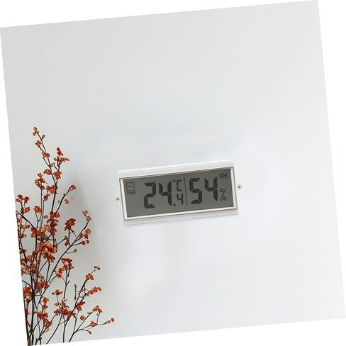POPETPOP Digital Hygrometer Thermometer for Reptiles Accurate Temperature and Humidity Monitor with LCD Display Easy Setup for Home and Pet Environments in Saudi Arabia