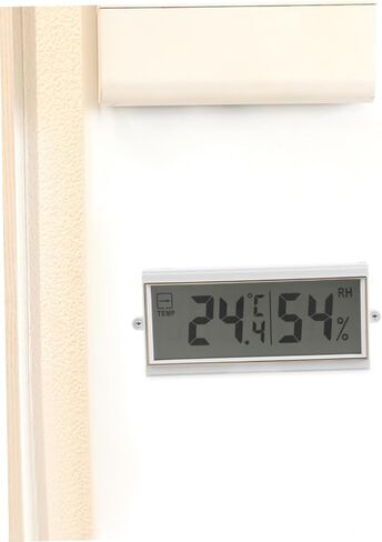 POPETPOP Digital Hygrometer Thermometer for Reptiles Accurate Temperature and Humidity Monitor with LCD Display Easy Setup for Home and Pet Environments in Saudi Arabia