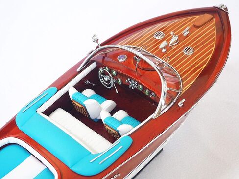 Riva AQUARAMA 21" (53 cm) Wood Boat Model Fully-Assembled in Saudi Arabia