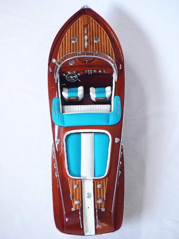 Riva AQUARAMA 21" (53 cm) Wood Boat Model Fully-Assembled in Saudi Arabia