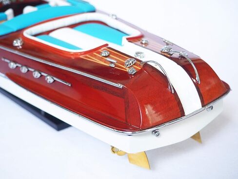 Riva AQUARAMA 21" (53 cm) Wood Boat Model Fully-Assembled in Saudi Arabia