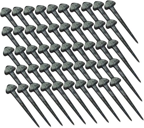 50pcs الحديد الحدوس الحصان الأظافر الحافر متين للمعدات الخيول الاحترافية إمدادات متينة لركوب الفروسية in Saudi Arabia
