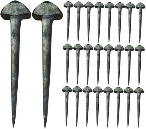 مسامير حدوة حدوة بيسبورتبل 50pcs مجموعة لمعدات الحصان المستقرة محامير الحافر المحروب الأدوات القابلة للاستبدال in Saudi Arabia
