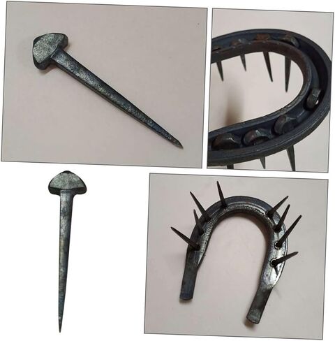 Yardwe 50pcs Horseshoe Nails Portable Hoof Divel Tools for Fearserian Sports Sturdy Presponse for Hors in Saudi Arabia