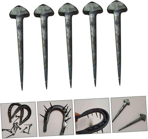 Yardwe 50pcs Horseshoe Nails Portable Hoof Divel Tools for Fearserian Sports Sturdy Presponse for Hors in Saudi Arabia