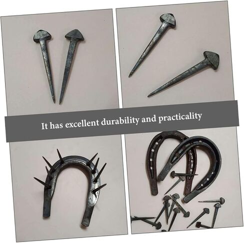 Yardwe 50pcs Horseshoe Nails Portable Hoof Divel Tools for Fearserian Sports Sturdy Presponse for Hors in Saudi Arabia