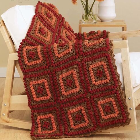 LEISURE ARTS Hip 2B Square Throws 4 Home Crochet Book, Crochet Book, Pattern Books, Books Patterns, Patterns, Stitch Patterns for Beginners in Saudi Arabia