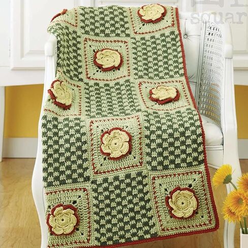LEISURE ARTS Hip 2B Square Throws 4 Home Crochet Book, Crochet Book, Pattern Books, Books Patterns, Patterns, Stitch Patterns for Beginners in Saudi Arabia