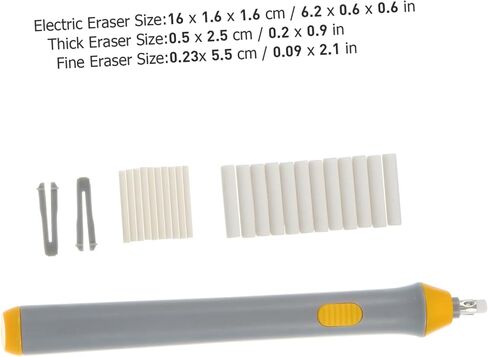 Professional Electric Eraser for Artists Lightweight Portable Drawing Tool for Sketching and Art Correction Without Battery Easy Control and Precise Erasing for Students and in Saudi Arabia