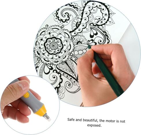 Professional Electric Eraser for Artists Lightweight Portable Drawing Tool for Sketching and Art Correction Without Battery Easy Control and Precise Erasing for Students and in Saudi Arabia