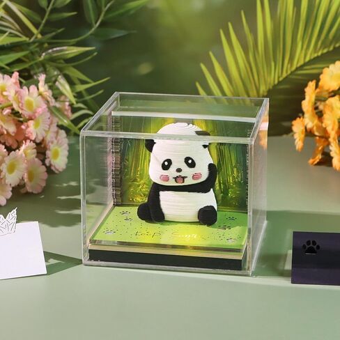 3D Timepiece Calendar 2026 Paper Art Memo Pad with LED Light – Tear-Away Desk Calendar for Record, Planner & Habit Tracker, Bookmark, Gift & Decorative Office Decor in Saudi Arabia