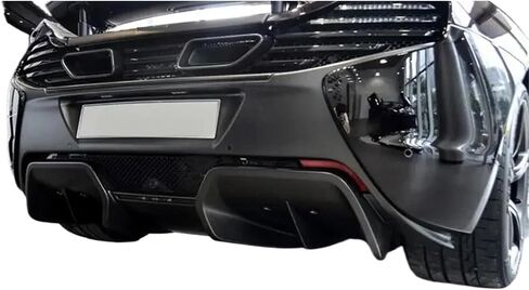 المفسد الخلفي ناشر المفسد الكربون الألياف الخلفية الجذع الشفاه المفسد المفسد التوافق مع McLaren MP4-12C 625C 650S 2011-2018 (ألياف الكربون ب) in Saudi Arabia