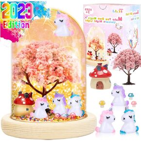 ضوء ليلي يونيكورن ، TCJJ DIY Night Light- اصنع نورًا ليليًا خاصًا به ، هدايا وحيدات للبنات ، وحيدات حورية البحر حرفة هدايا عيد ميلاد هدايا عيد الميلاد لمدة 4 ، 5 ، 6 ، 7 ، 8 سنوات الفتيات in Kuwait