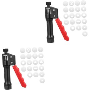 Tofficu 2pcs Clay Extruder Tool for Cake Decoration Handheld Mold for Fondant Chocolate and Clay Crafts for Artists and Bakers Kitchen Tool in Saudi Arabia