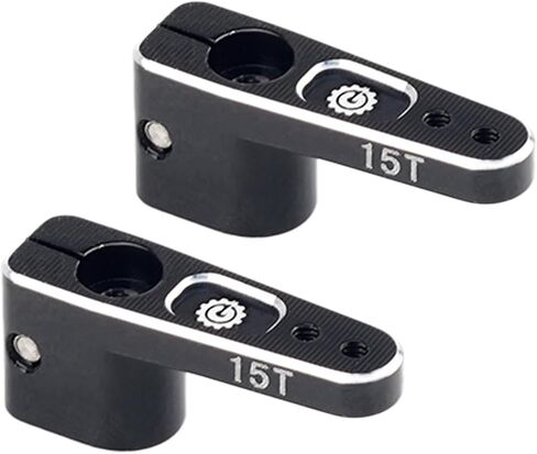 2PCS 15T SCX24 Servo Horn for Emax ES08MA مناسبة لـ SCX24 AX24 90081 إلخ 1/24 ترقيات Crawler Carler (أرجوانية) in Kuwait