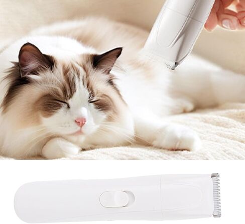 Pet Gooring Clipper Kit Low Love Love Reclable Cordless Electric Hair Clipper for Pets Cats Dogs with 6 Accessories USB Cable 15.5cm in Saudi Arabia
