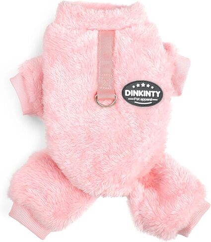 Dog Sweater for Small Dogs Fleece Dog Pajamas Winter Warm Soft Puppy Pjs in Saudi Arabia