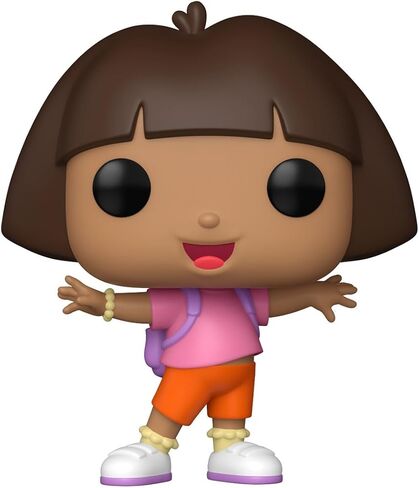 فونكو بوب! الرسوم المتحركة: Dora The Explorer - Dora - Finyl Figure - فكرة الهدية - البضائع الرسمية - Toys for Kids & Come - عشاق التلفزيون - نموذج نموذج لهواة الجمع والعرض in Kuwait