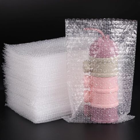 50pcs الفقاعات الصافية الأكياس ، 8 × 12 بوصة من أكياس التعبئة والتغليف من أجل نقل وتخزين وشحن وتعبئة لأطباق الأطباق لوحات نظارات in Kuwait