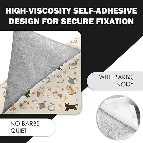 27.6 "Cat Grooming Wrap ، غلاف قط لاصق ذاتي لقطع الأظافر ، غلاف قماط Cat المضاد للاحتفال لتنظيف الأذن ، بطانية مقاومة للقطب ، أداة ضبط الأليفة (6-10 رطل) in Kuwait