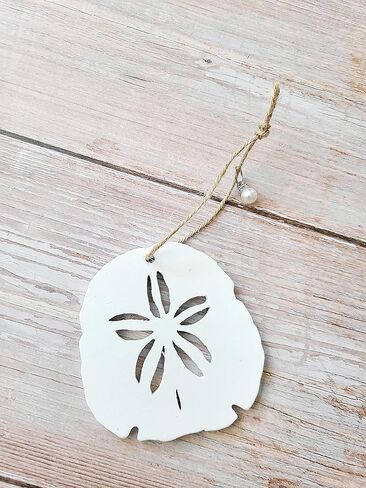 زخرفة | Hilton Head ، Sc Palm Leaf Wood Map Ornament | 4 "| مثالي لزجاجات النبيذ أو حقائب الهدايا أو شجرة عيد الميلاد | هدية فريدة لأي مناسبة in Kuwait