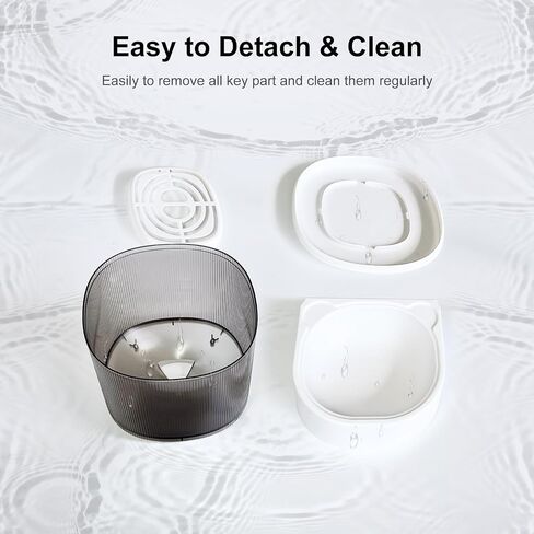 Darlipet Automatic cat Feeder,4L Auto cat Feeder,Programmable Meal & Portions,Freshness Protection, Automatic Cat Food Dispenser for Cats & Dogs, Back-up Battery, Easy to Set up & Clean in Saudi Arabia