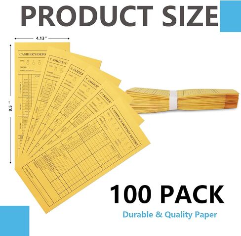 100 Pcs Money Envelopes for Cash with Gummed Flaps – Brown Kraft Envelopes, Cash Envelopes for Small Businesses in Saudi Arabia