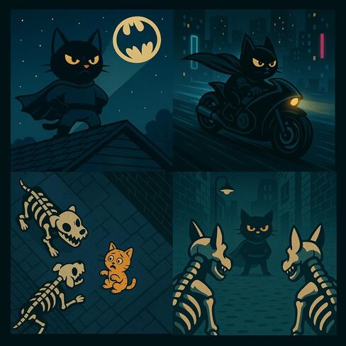 Halloween Cat Mask – Superhero Style Costume for Cats – Soft & Adjustable – One Size 13cm Pet Accessories in Saudi Arabia