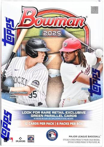 2025 Bowman Baseball Trading Card Box Box in Saudi Arabia