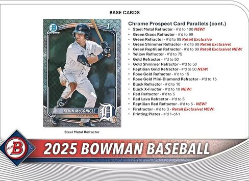 2025 Bowman Baseball Trading Card Box Box in Saudi Arabia