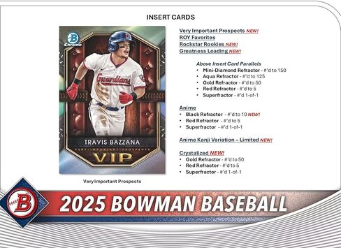 2025 Bowman Baseball Trading Card Box Box in Saudi Arabia