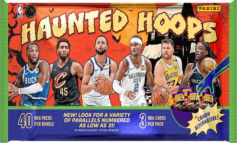 Panini Haunted Hoops Halloween Treat Packs – Official NBA Halloween Trading Cards – Spooky Limited Edition – Great for Trick-or-Treaters & Collectors in Saudi Arabia