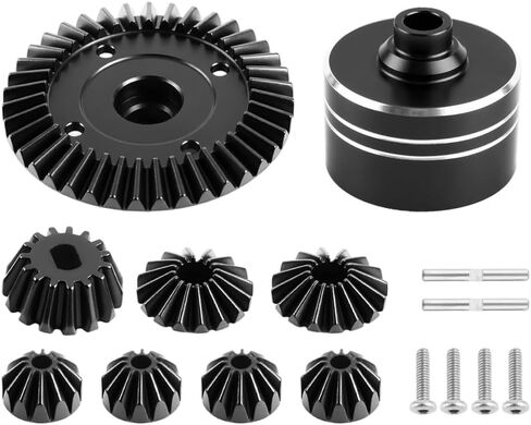 GLOBACT RC Differential 7075 Aluminium for Tamiya 1/10 XV02 TT02 TT02B Differential Upgrades Parts (Red) in Saudi Arabia