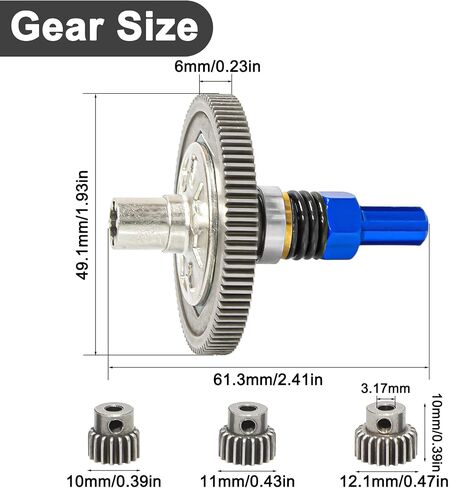 91T Slipper Gear مجموعة ترقية تفاضلية أجزاء معاد in Kuwait