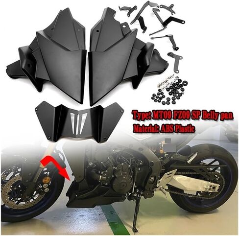 دراجة نارية بطن البطن البطن عموم السفلى محرك المفسد غلاف حراس الولادة ل MT-09 FZ-09 2021 2022 2023 MT 09 FZ09 MT09 SP Fairing Accessories in Saudi Arabia