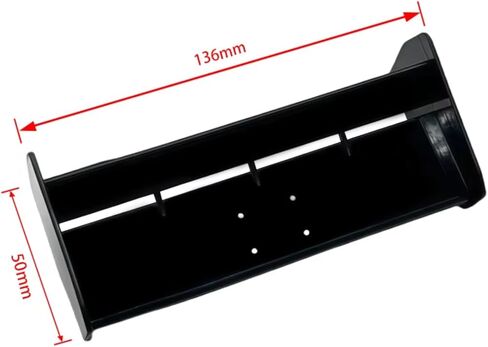أجزاء لـ Wltoys 144001/144010/124008 RC CAR PVC PVC Wing Wing Aerodynamic Upgrade Pressories Parts (Green) in Saudi Arabia
