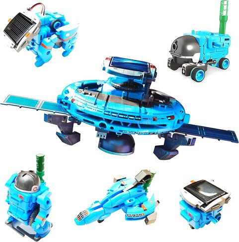 STEM Projects for Kids Ages 8-12, Science Kits, Solar Space Toys Gifts for 8-14 Year Old Teen Boys Girls, 120Pcs Building Experiments Robots for Teenage Ages 9 10 11 12. in Saudi Arabia
