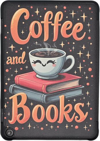 Case for All-New Amazon Fire HD 8 & 8 Plus Tablet (12th Generation/10th Generation, 2022/2020 Release), Slim PU Leather Trifold Cover Stand Shell with Auto Wake/Sleep, African American Woman in Kuwait