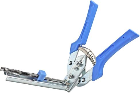 Operitacx Blue Cage Nail Pliers for Pet Cages Ergonomic Fastening Clamp Tool for Chicken Rabbit Bird Quail and Dog Wire Fencing Installation in Saudi Arabia