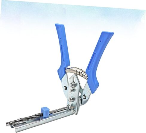 Operitacx Blue Cage Nail Pliers for Pet Cages Ergonomic Fastening Clamp Tool for Chicken Rabbit Bird Quail and Dog Wire Fencing Installation in Saudi Arabia